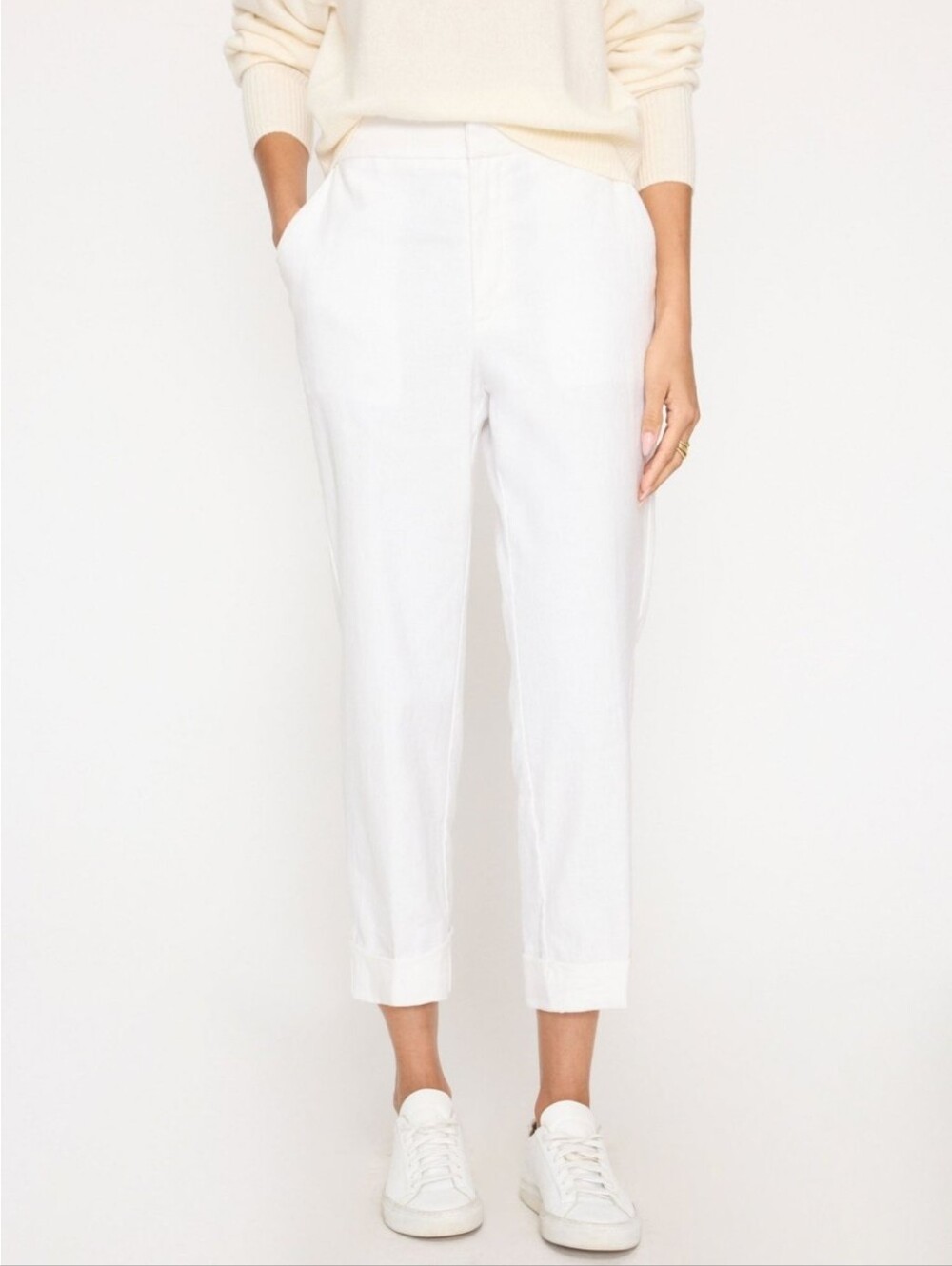 Brochu Walker The Westport Pant In Salt White